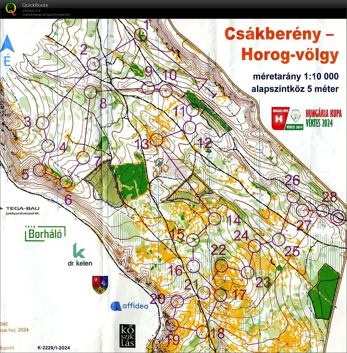 Hungária Cup 2024 - E3 Middle Csákberény (F21E) (18.08.2024)