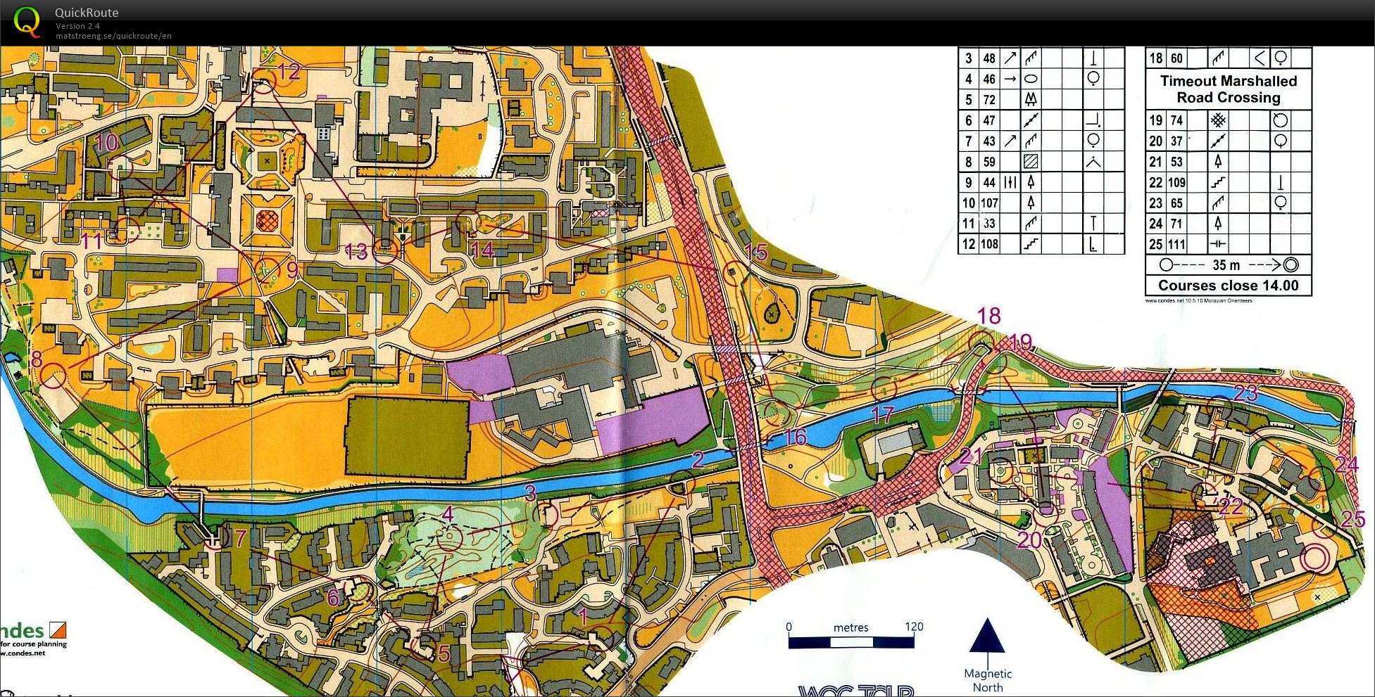 WOC Tour 2024 - E5 Sprint Edinburgh Wester Hailes (MOpen) (16/07/2024)